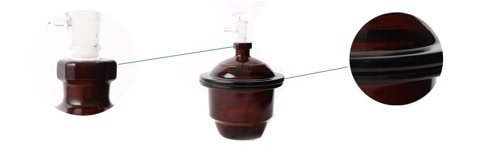 Amber Vacuum Desiccator